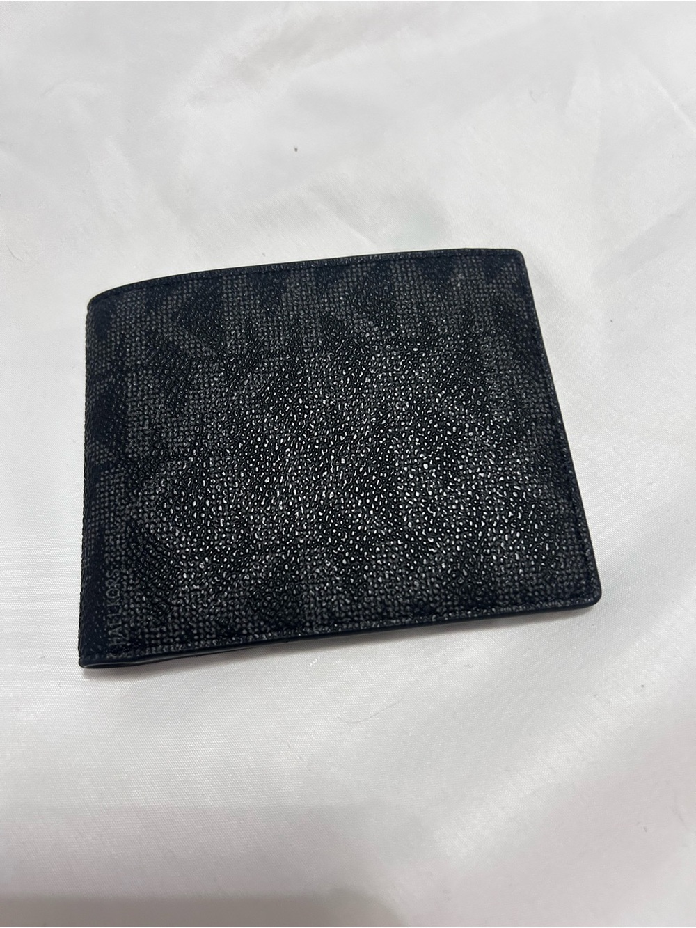 Michael Kors Men's Black Signature Card Wallet